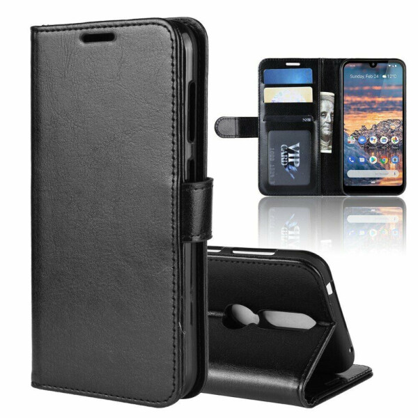 

Чехол-книжка Deexe Wallet Style для Nokia 4.2 - Black