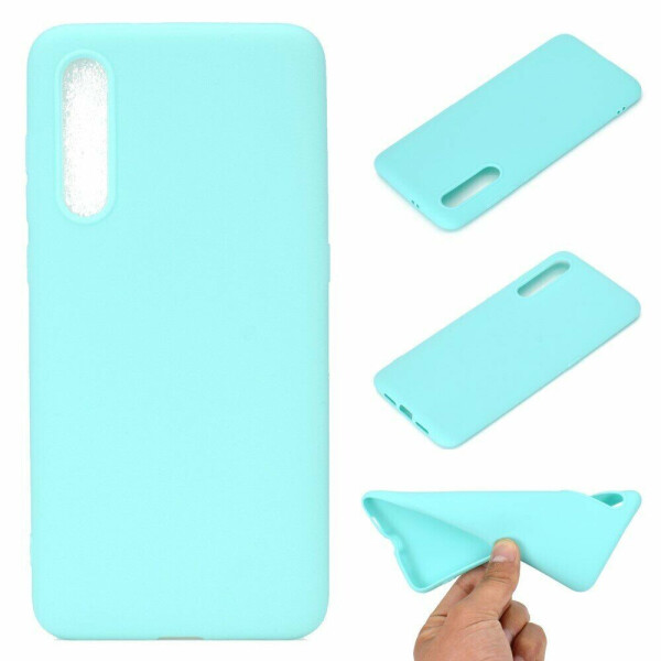 

Силиконовый (TPU) чехол Deexe Matte Case для Xiaomi Mi 9 - Cyan