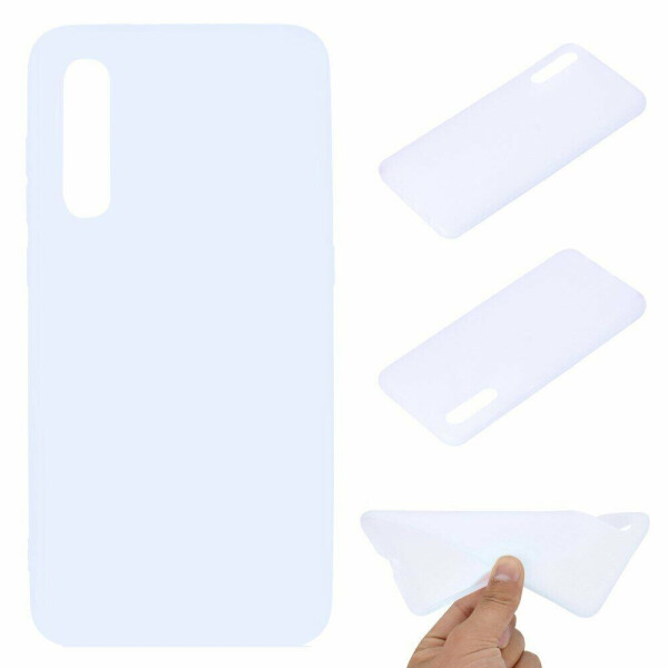 

Силиконовый (TPU) чехол Deexe Matte Case для Xiaomi Mi 9 - White