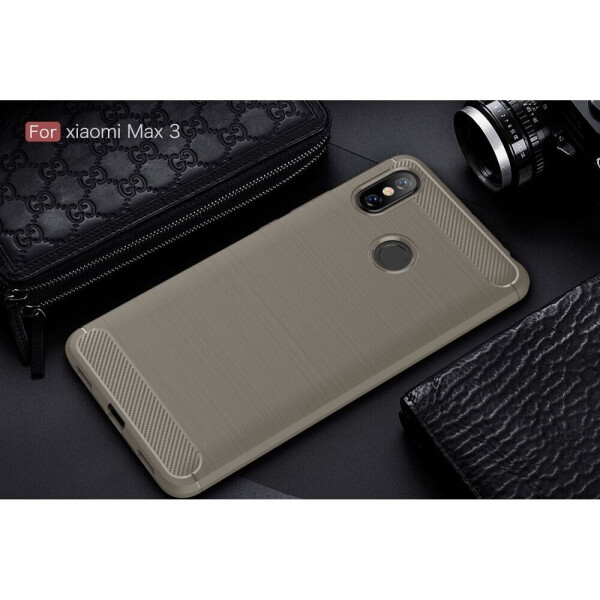 

Защитный чехол UniCase Carbon для Xiaomi Mi Max 3 - Grey