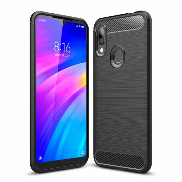 

Защитный чехол UniCase Carbon для Xiaomi Redmi 7 - Black
