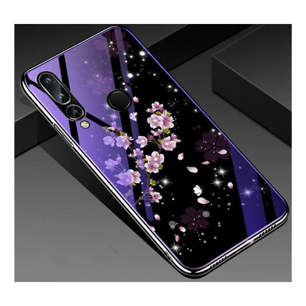 

TPU+Glass Fantasy с глянцевыми торцами для Huawei Nova 4 (Цветение) (682980)