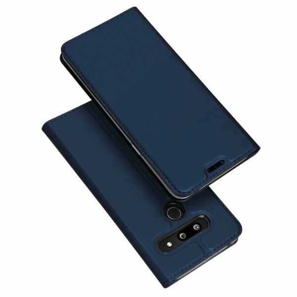 

Чехол-книжка DUX DUCIS Skin Pro для LG G8s ThinQ - Dark Blue