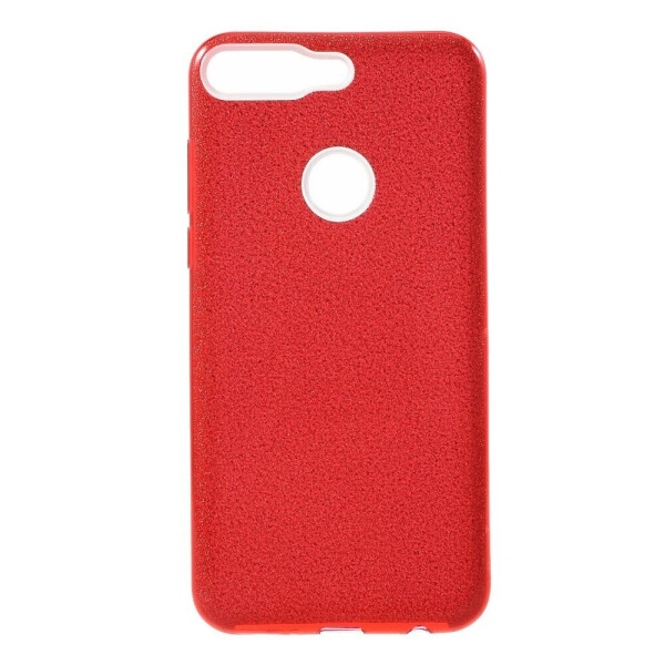 

Силиконовый (TPU) чехол UniCase Glitter Cover для Huawei Y7 2018 / Y7 Prime 2018 / Honor 7C Pro - Red