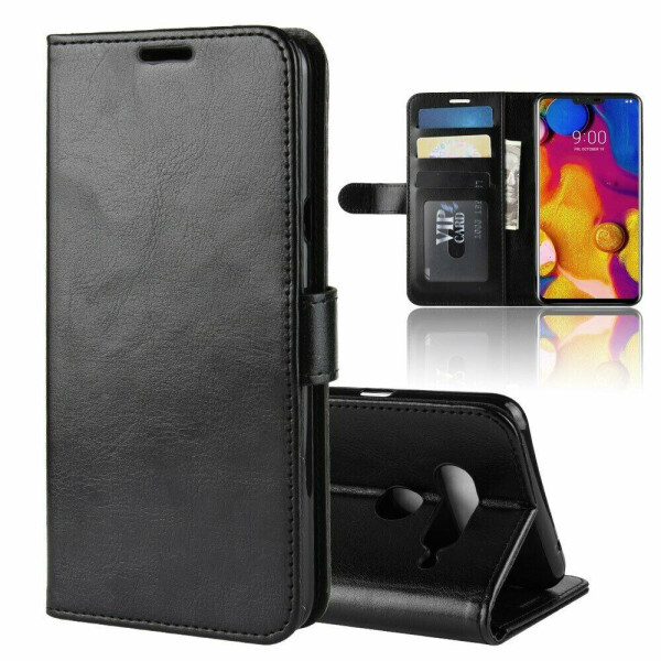 

Чехол-книжка Deexe Wallet Style для LG V40 ThinQ - Black