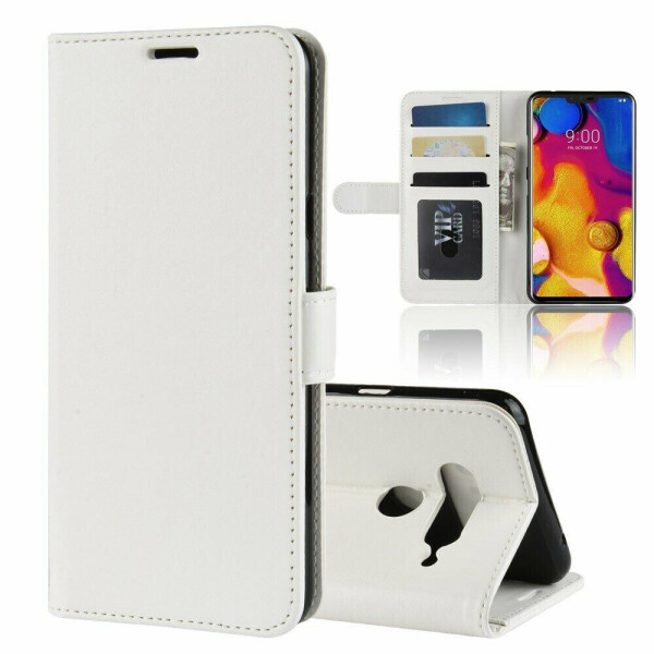 

Чехол-книжка Deexe Wallet Style для LG V40 ThinQ - White