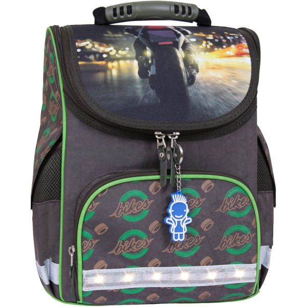 

школьный Bagland (с фонариками) Успех 12 л. хаки 270к (00551703)