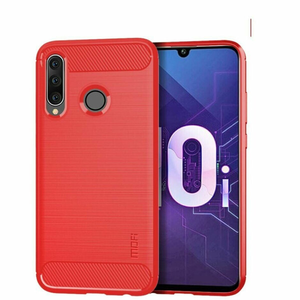 

Силиконовый (TPU) чехол MOFI Carbon Fiber для Huawei Honor 10i - Red