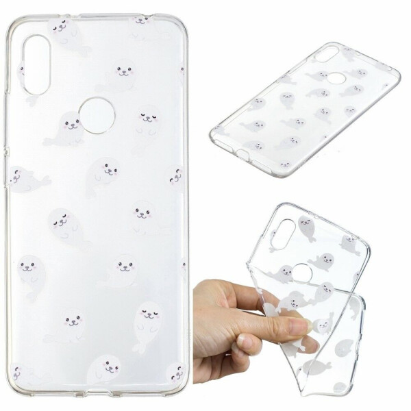

Силиконовый (TPU) чехол Deexe Pretty Glossy для Xiaomi Redmi S2 - Sea Lion