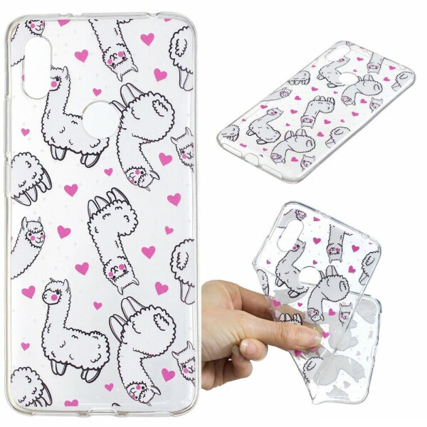 

Силиконовый (TPU) чехол Deexe Pretty Glossy для Xiaomi Redmi S2 - Alpacas