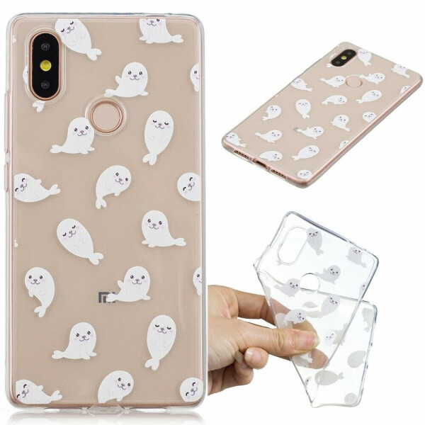 

Силиконовый (TPU) чехол Deexe Pretty Glossy для Xiaomi Mi 8 SE (Special Edition) - Sea Lion