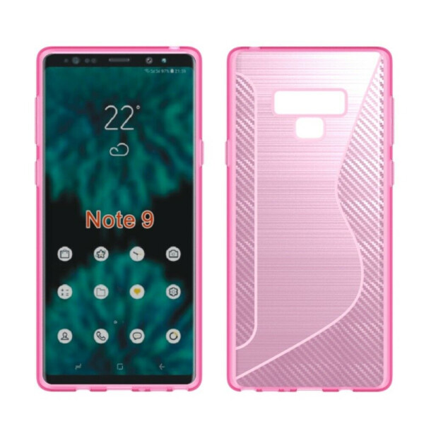 

Силиконовый (TPU) чехол Deexe S Line для Samsung Galaxy Note 9 (N960) - Pink