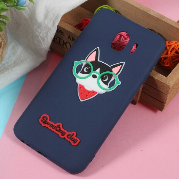 

Силиконовый (TPU) чехол UniCase 3D Cartoon Pattern для Samsung Galaxy J4 2018 (J400) - Cool Dog