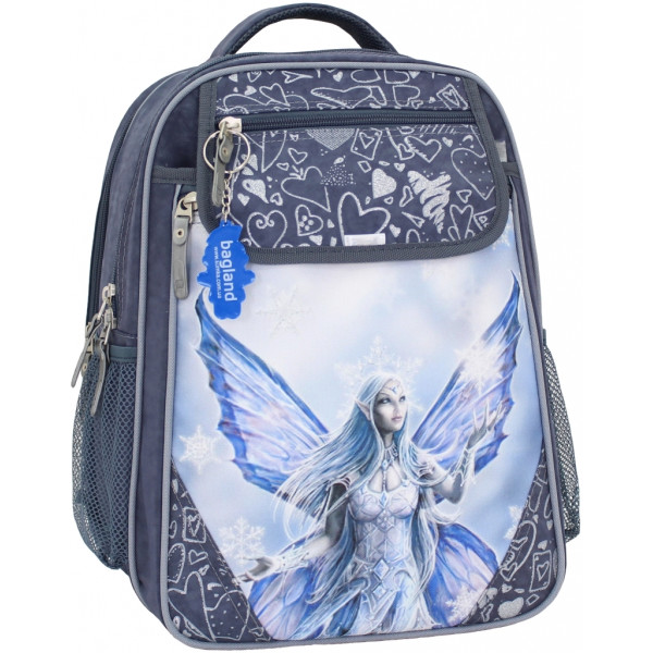 

Рюкзак школьный Bagland Отличник 20 л. серый (0058070)