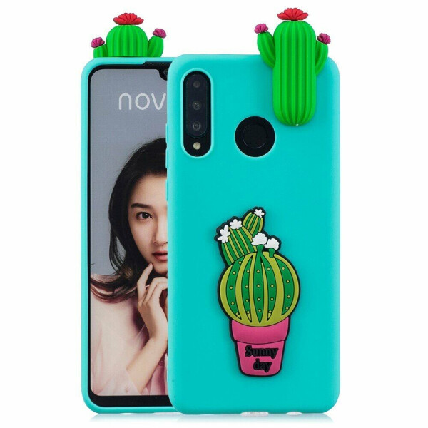 

Силиконовый (TPU) чехол UniCase 3D Cartoon Pattern для Huawei P30 Lite - Cactus