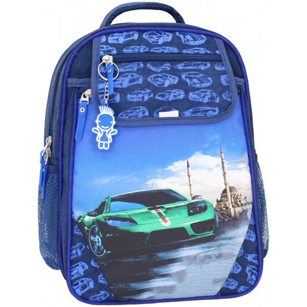 

Рюкзак школьный Bagland Отличник 20 л. синий (0058070)