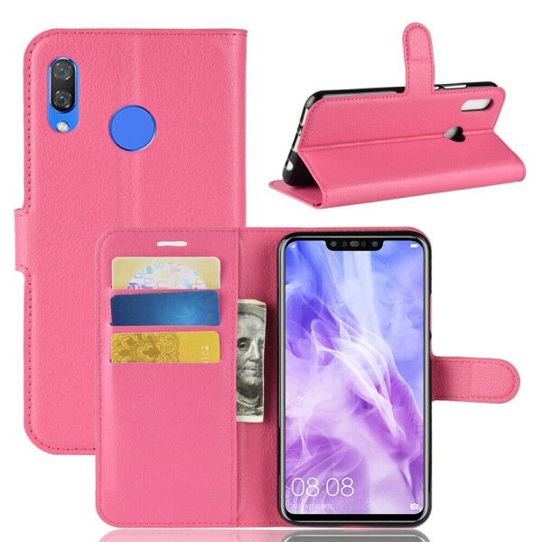 

Чехол-книжка Deexe Book Type для Huawei P Smart Plus - Rose