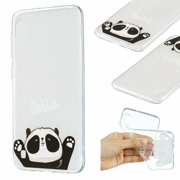 

Силиконовый (TPU) чехол Deexe Pretty Glossy для Samsung Galaxy A10 (A105) - Panda