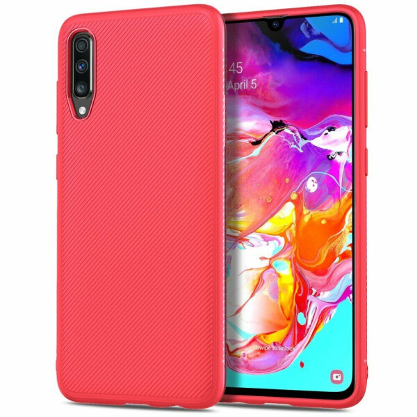 

Защитный чехол UniCase Twill Soft для Samsung Galaxy A70 (A705) - Red