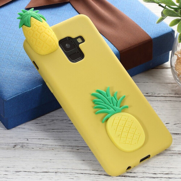 

Силиконовый (TPU) чехол UniCase 3D Pattern для Samsung Galaxy A8 (A530) - Pineapple