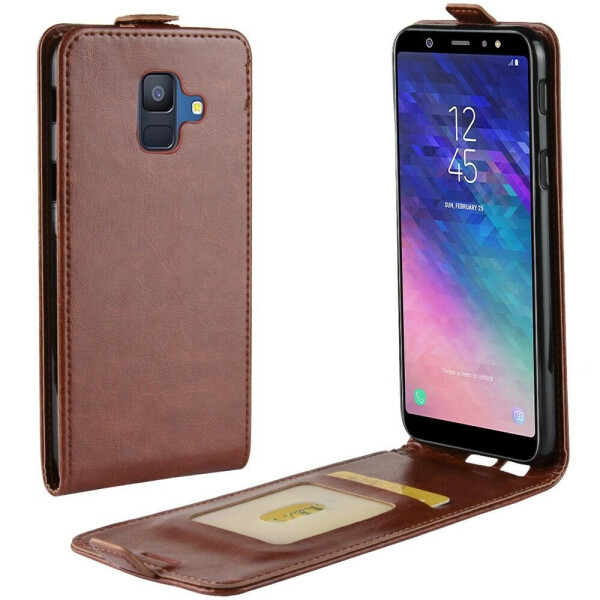 

Чехол Deexe Flip Case для Samsung Galaxy A6 2018 (A600) - Brown