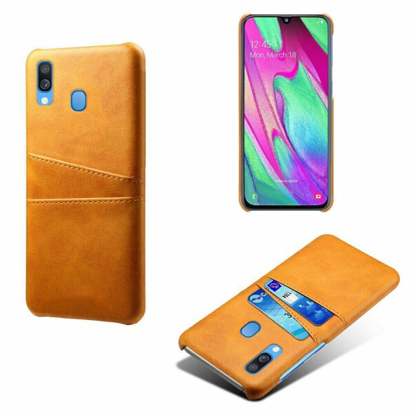 

Защитный чехол Deexe Pocket Case для Samsung Galaxy A40 (А405) - Orange