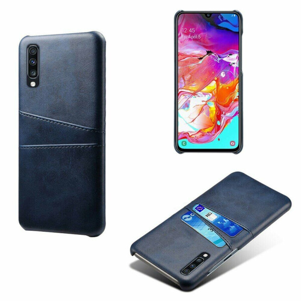 

Защитный чехол Deexe Pocket Case для Samsung Galaxy A70 (A705) - Dark Blue