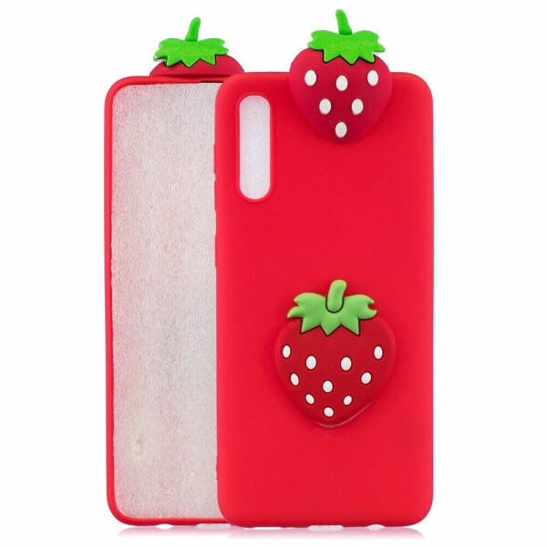 

Силиконовый (TPU) чехол UniCase 3D Cartoon Pattern для Samsung Galaxy A50 (A505) / A30s (A307) / A50s (A507) - Strawberry