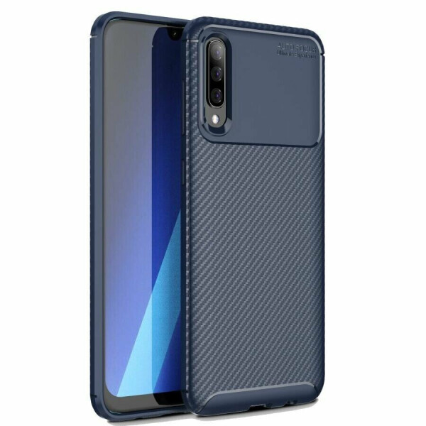 

Защитный чехол Deexe Fusion для Samsung Galaxy A70 (A705) - Blue