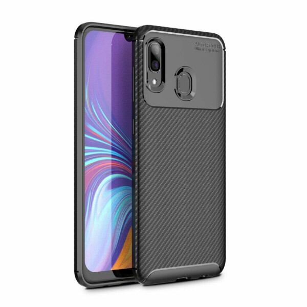 

Защитный чехол Deexe Fusion для Samsung Galaxy A30 (A305) / A20 (A205) - Black