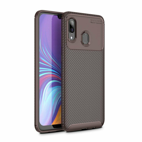 

Защитный чехол Deexe Fusion для Samsung Galaxy A30 (A305) / A20 (A205) - Brown