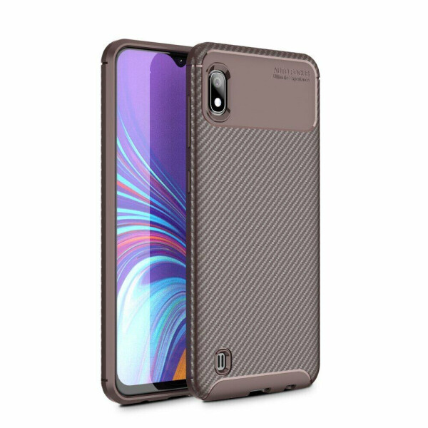 

Защитный чехол Deexe Fusion для Samsung Galaxy A10 (A105) - Brown