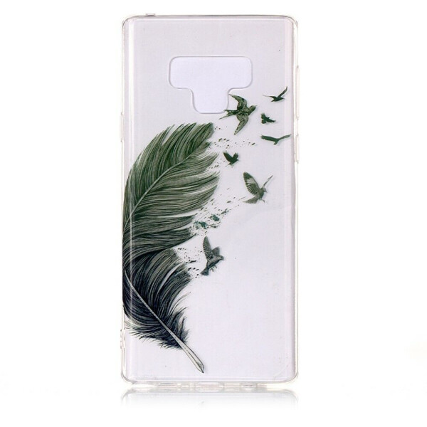 

Силиконовый (TPU) чехол Deexe Pretty Glossy для Samsung Galaxy Note 9 (N960) - Quill Pen