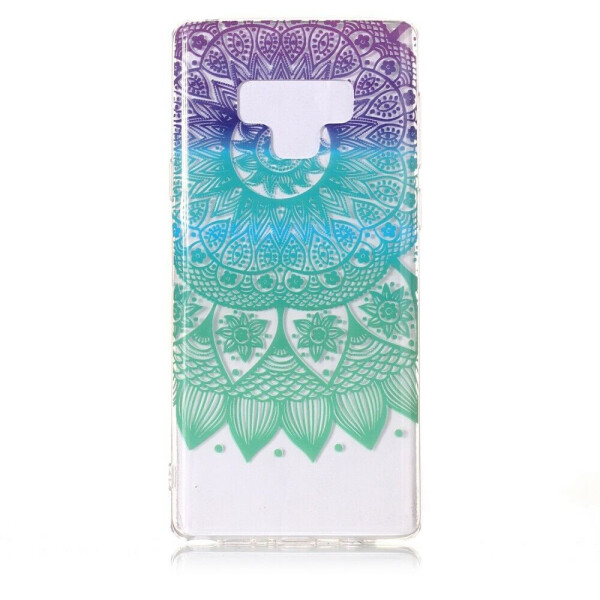 

Силиконовый (TPU) чехол Deexe Pretty Glossy для Samsung Galaxy Note 9 (N960) - Mandala Flower