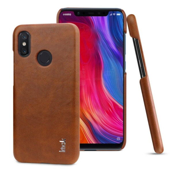 

Защитный чехол IMAK Leather Series для Xiaomi Mi 8 - Brown