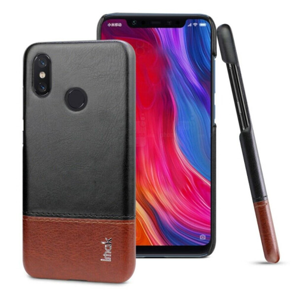 

Защитный чехол IMAK Leather Series для Xiaomi Mi 8 SE - Black / Brown