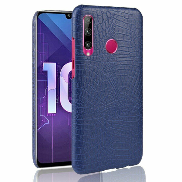 

Защитный чехол Deexe Croco Style для Huawei Honor 10i - Dark Blue