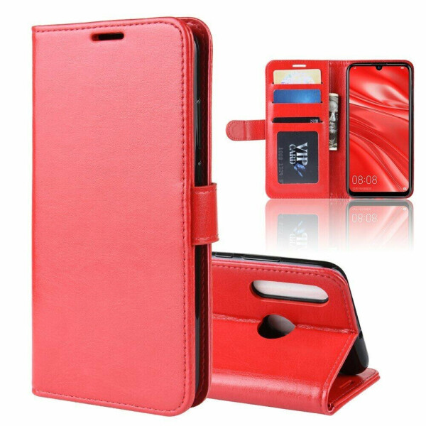 

Чехол-книжка Deexe Wallet Style для Huawei P Smart Plus 2019 - Red