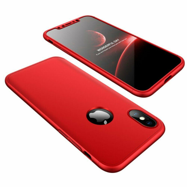 

Защитный чехол GKK Double Dip Case (WL) для Apple iPhone XS Max - Red