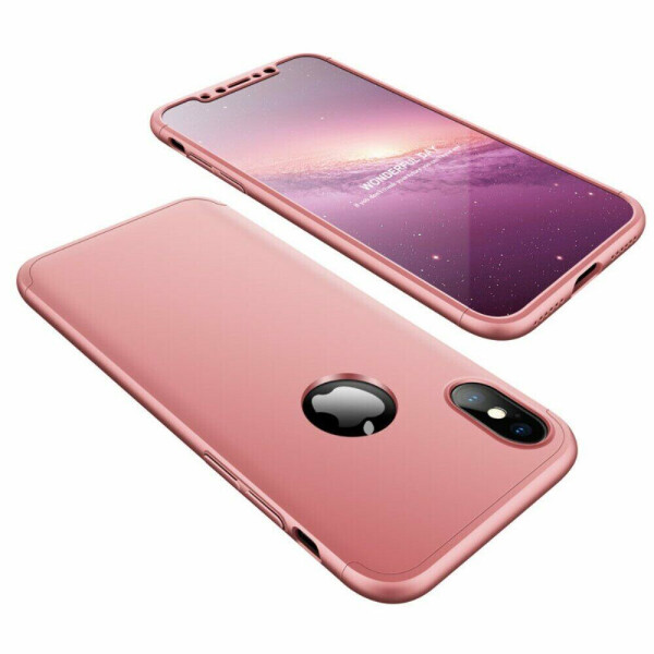 

Защитный чехол GKK Double Dip Case (WL) для Apple iPhone XS Max - Rose Gold