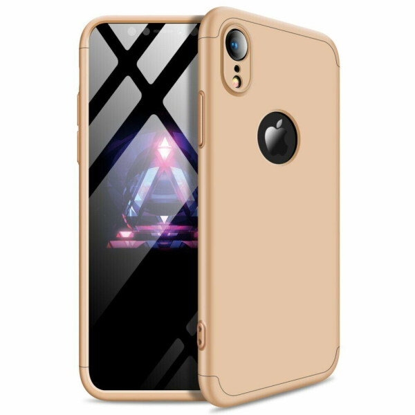 

Защитный чехол GKK Double Dip Case для Apple iPhone XR - Gold