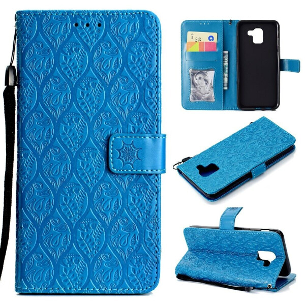 

Чехол UniCase Leaf Wallet для Samsung Galaxy J6 2018 (J600) - Baby Blue