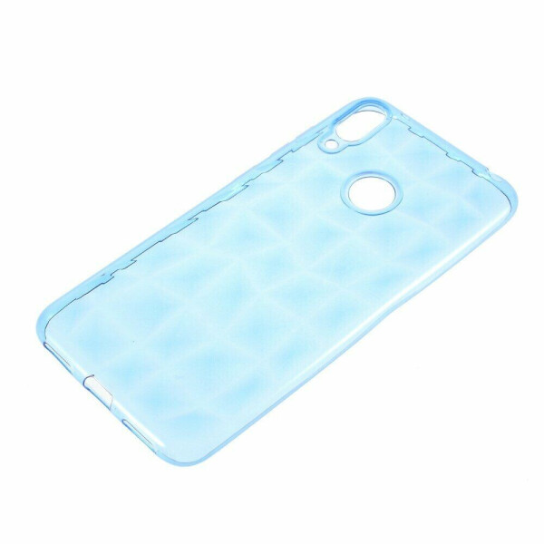 

Силиконовый (TPU) чехол UniCase 3D Diamond Grain для Huawei Y7 (2019) - Blue