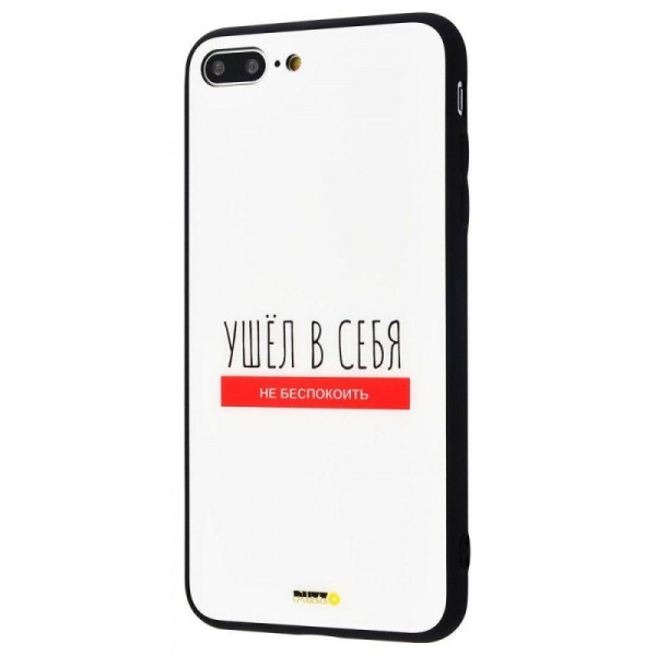

TPU+Glass Mad series для Apple iPhone 7 plus / 8 plus (5.5") (Ушел в себя) (684250)