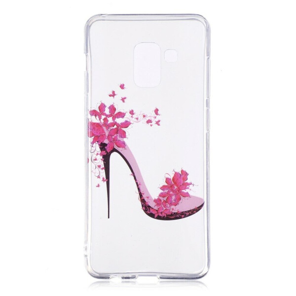 

Силиконовый (TPU) чехол Deexe Pretty Glossy для Samsung Galaxy A8 (A530) - Heeled Shoe