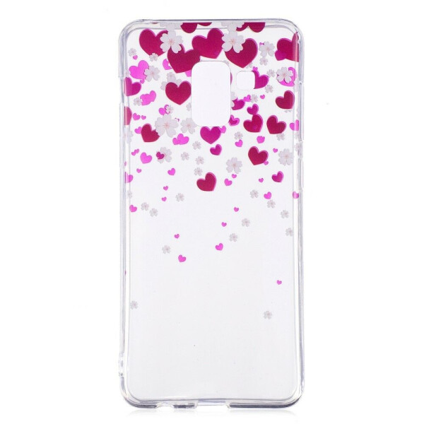 

Силиконовый (TPU) чехол Deexe Pretty Glossy для Samsung Galaxy A8 (A530) - Hearts
