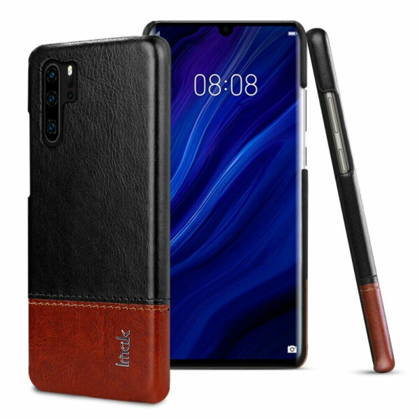 

Защитный чехол IMAK Leather Series для Huawei P30 Pro - Black / Brown