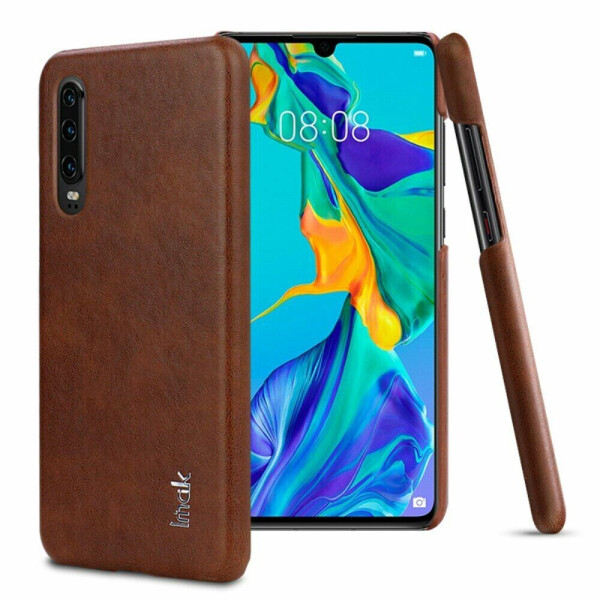 

Защитный чехол IMAK Leather Series для Huawei P30 - Brown
