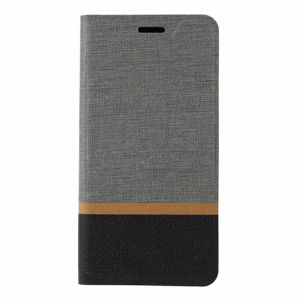 

Чехол-книжка Deexe Lines Texture для Samsung Galaxy A40 (А405) - Grey