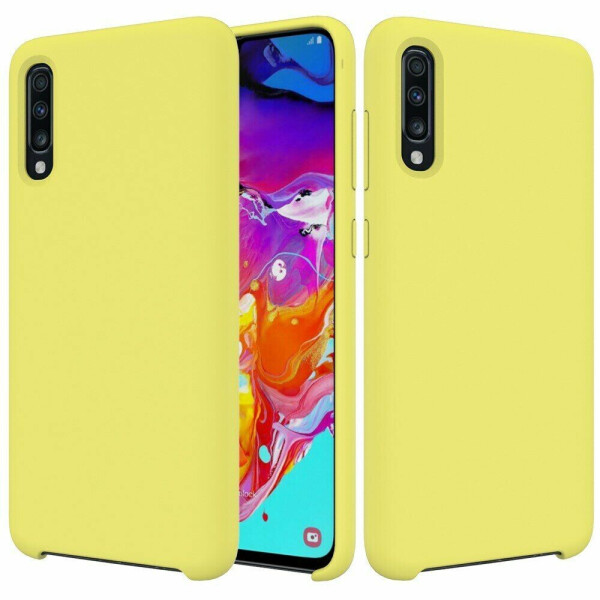 

Защитный чехол Deexe Silicone Case для Samsung Galaxy A70 (A705) - Yellow